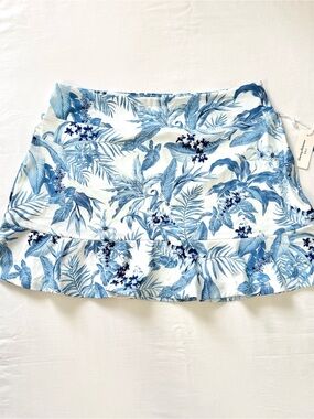 Tommy Bahama Golf Skort Women’s Large Tabu Jungle Print Active Beach UPF 50 NEW